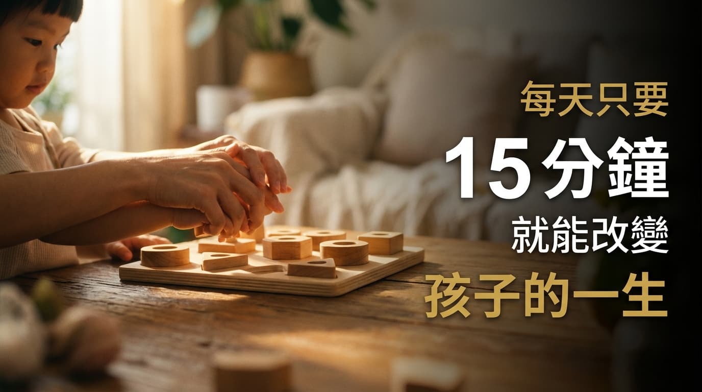 每天只要15分鐘,就能改變孩子的一生