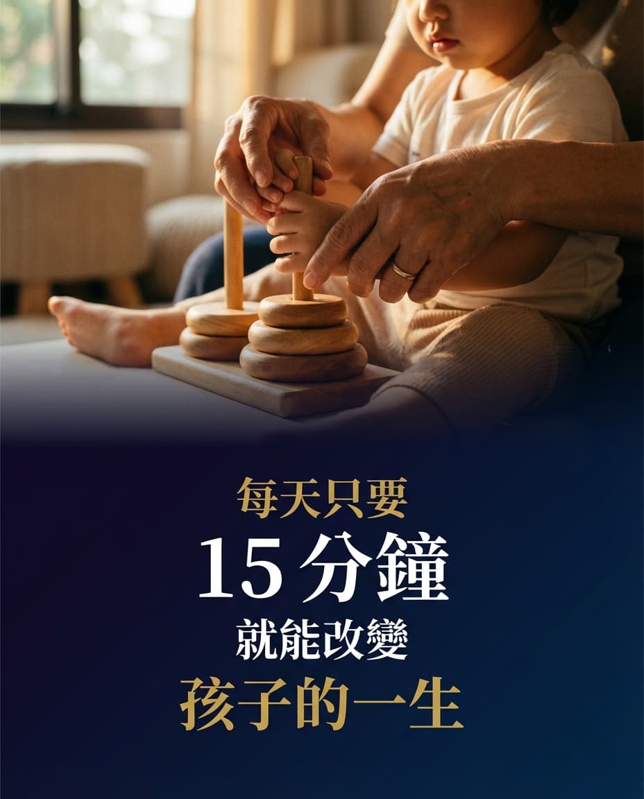 每天只要15分鐘,就能改變孩子的一生