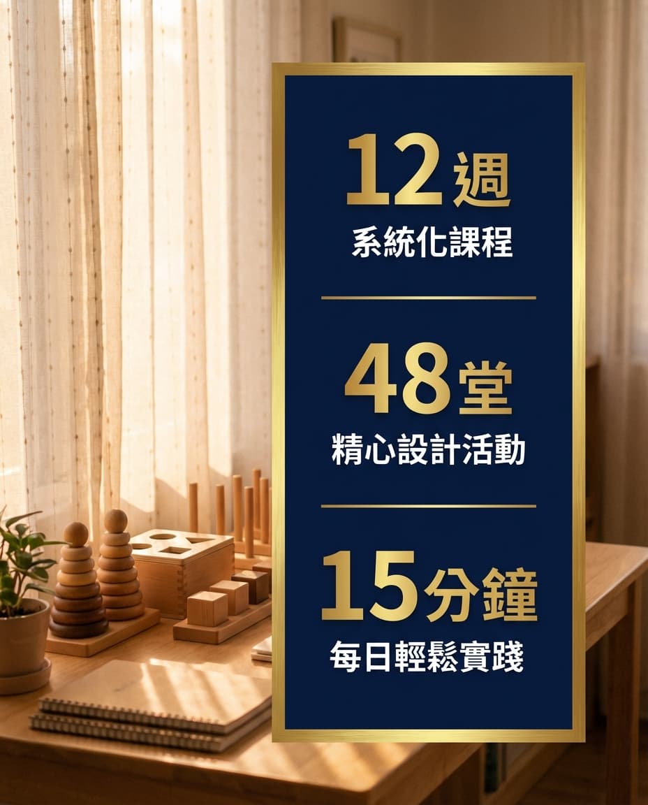 12週 × 48堂 × 每日15分鐘