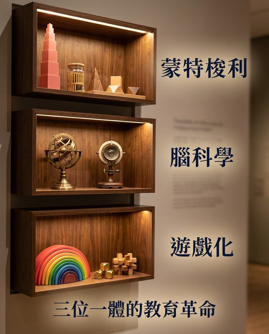 蒙特梭利 × 腦科學 × 遊戲化